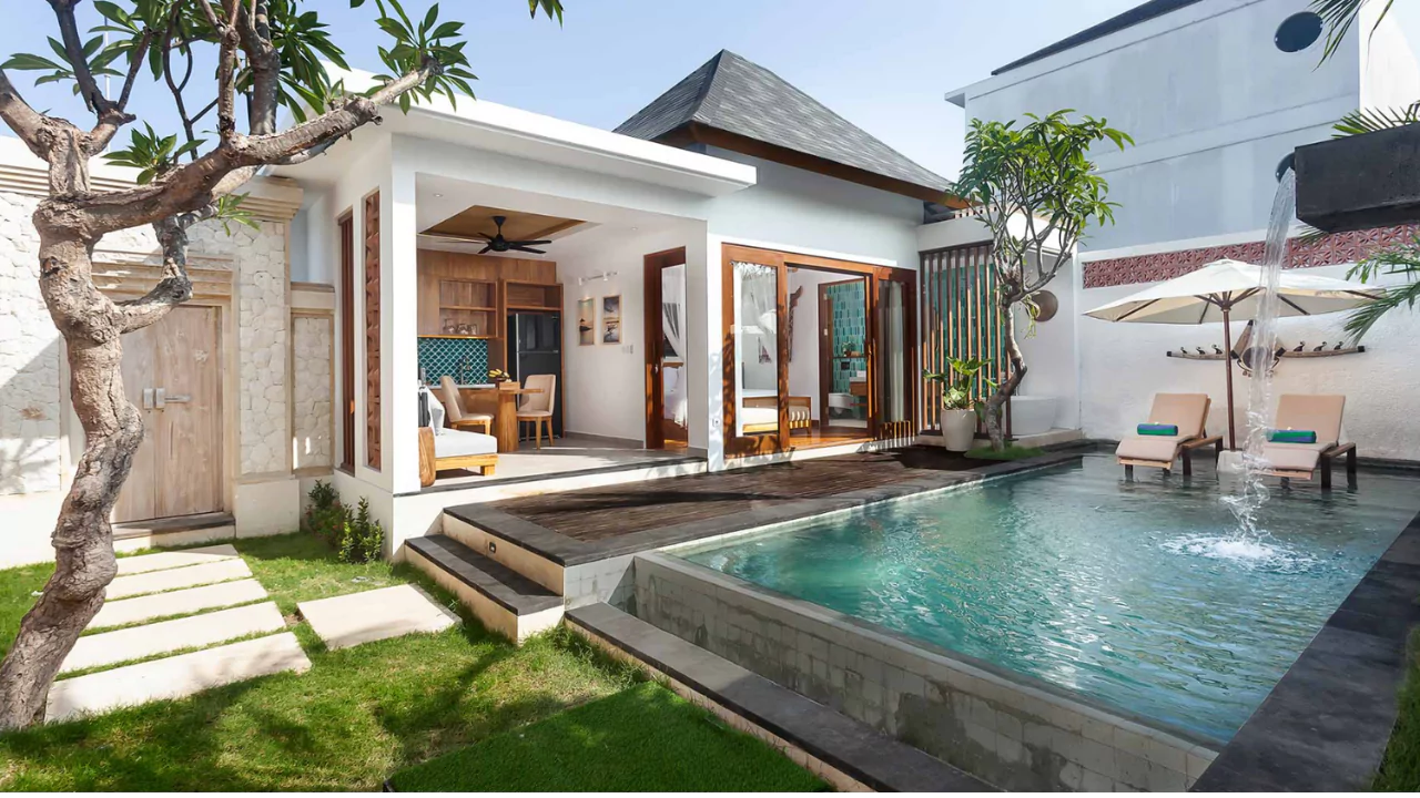 bali villa with private pool