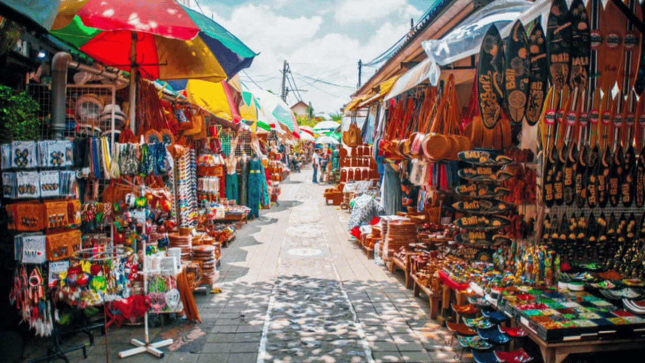 Where Is Ubud Art Market Located